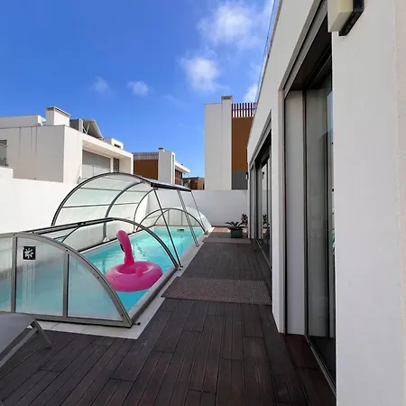 Silvercoast Concha Baia With Private Heated Pool And Seaview Rooftop Lounge Villa Salir de Porto